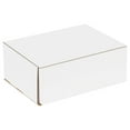 thumbnail image 6 of BOX USA White Corrugated Corrugated Cardboard Mailing Boxes, 10' x 8' x 4',Pack of 50, Crush-Proof, for Shipping, Mailing and Storing, 6 of 7
