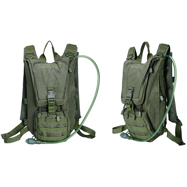 Bangcool Water Backpack Oxford Adjustable Hydration Backpack Water Pack with 2.5L Bladder