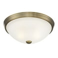 thumbnail image 4 of 2-Light Ceiling Light in Warm Brass, 4 of 4