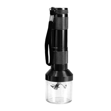 

Herb Grinder Electric Portable Spice Crusher Aluminum Metal Herb Quick Muller Kitchen Utensil Black