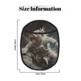 thumbnail image 3 of Rocae Astronaut Polar Bear Roar for Silicone Pot Holders, Oven Mitts Heat Resistant Hot Pads with Pockets,Non-Slip Bbq Baking Smoking Potholders ,7.5"x9.4", 3 of 7