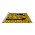 thumbnail image 2 of Ahgly Company Machine Washable Indoor Rectangle Persian Yellow Traditional Area Rugs, 7' x 9', 2 of 4