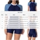 thumbnail image 2 of Traje de baño de una pieza para mujer, conjunto de bikini para mujer, traje de baño deportivo ajustado con cremallera y combinación de colores, traje de baño de poliéster para mujer., 2 of 8