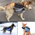 thumbnail image 1 of Flmtop Gilet de Camping de Randonnée Réglable pour Chien Sac de Selle avec Poches Bleu, 1 of 8