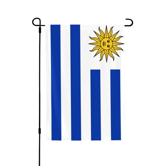Uruguay Flag House Flag 28 X 40 Inch Garden Flag Decorative House Yard Double Sided Flag For Decoration