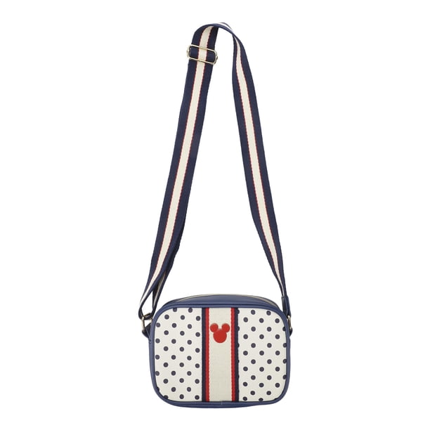 Bolso Bioworld Disney Mickey Mouse 18x13x7 cm con Lunares