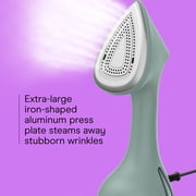 Conair ExtremeSteamir 2-in-1 Steam and Press, Garment Steamer and Iron for Clothes, 1700W, 30-Second Heat Up, Detachable Water Tank, Blue