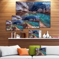 thumbnail image 3 of Colorful Glacier Cave - Extra Large Landscape Canvas Art Print, 3 of 4