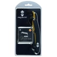 thumbnail image 3 of Professional Barber Straight Edge Razor Safety with 100-Pack Derby Blades - 100 Percent Stainless Steel - Straight Edge Safety Razors - Gold/Black, 3 of 7