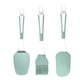 thumbnail image 2 of Aparatos de cocina, Accesorios de cocina, Utensilios de cocina, Herramientas de cocina Juego de tres piezas para hornear de dos colores Espátula para mezclar crema Cepillo de aceite Suministros para h, 2 of 6