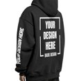 thumbnail image 6 of Tisuna Diy Hoodie For Children Freestyle Design Long Sleeve Hooded Tops Fashion Modern Big Girls Boys Kids Autumn Winter Pullover Diy Hoodies Black Size 2-3 Years, 6 of 8