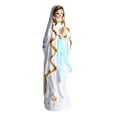 thumbnail image 3 of Resin Holy Mary Statue Figurine Collectibles Craft Religious Gift, 3 of 6