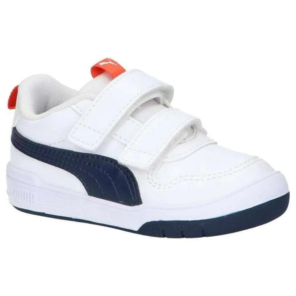 Tenis Puma Multiflex SL V INF para Niños Pequeños 380741-11 blanco 13