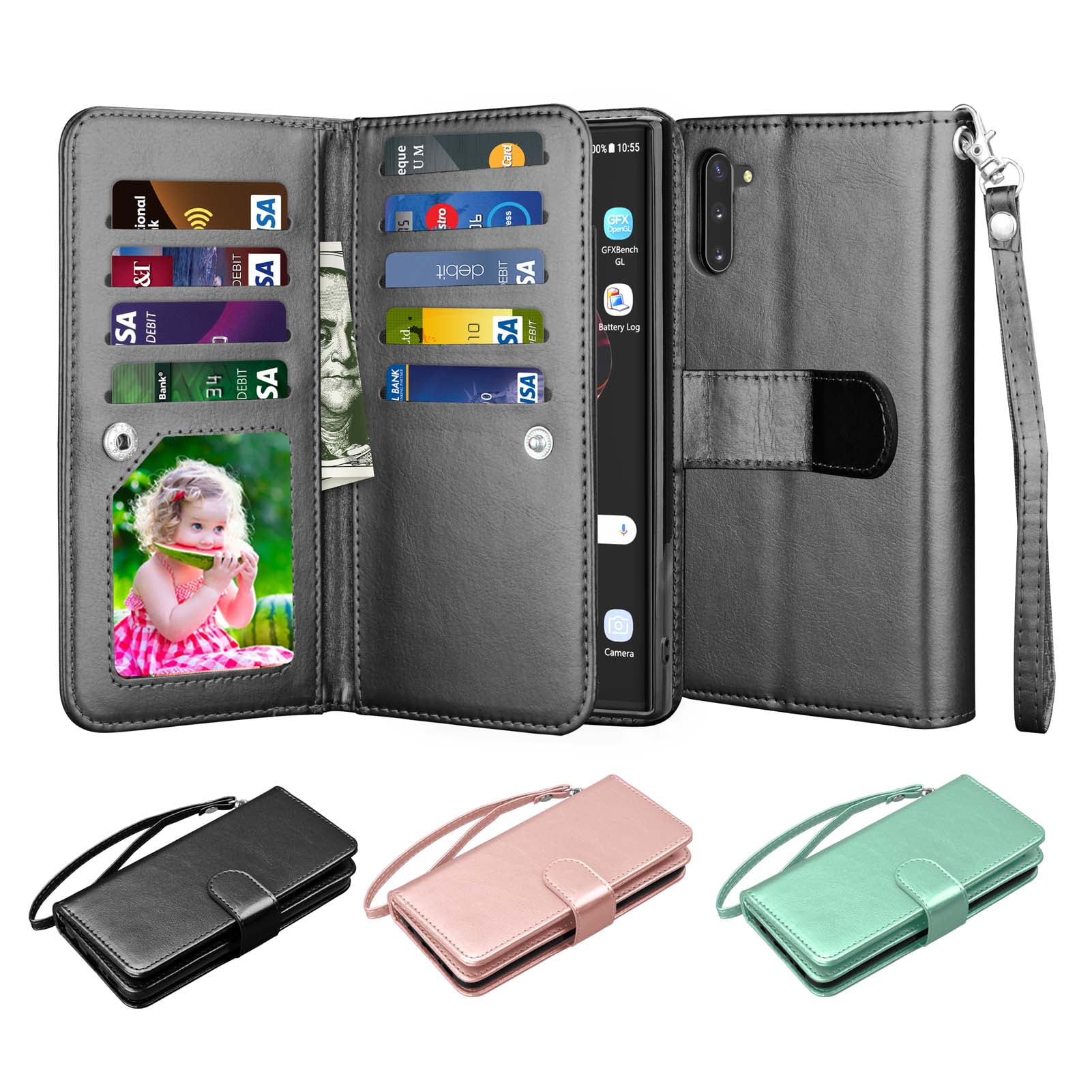 galaxy note10  leather cover