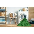 thumbnail image 2 of Ahgly Company Machine Washable Indoor Rectangle Transitional Green Area Rugs, 2' x 5', 2 of 7