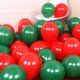 thumbnail image 3 of 10/30 piezas de globos navideños de 12 pulgadas de grosor, globos decorativos navideños con estampado de copos de nieve, para eventos en tiendas y centros comerciales, 3 of 5