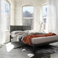 thumbnail image 2 of Delaney Platform Bed in Textured Black Finish (Queen: 89.25 in. L x 61 in. W x 44.25 in. H), 2 of 2