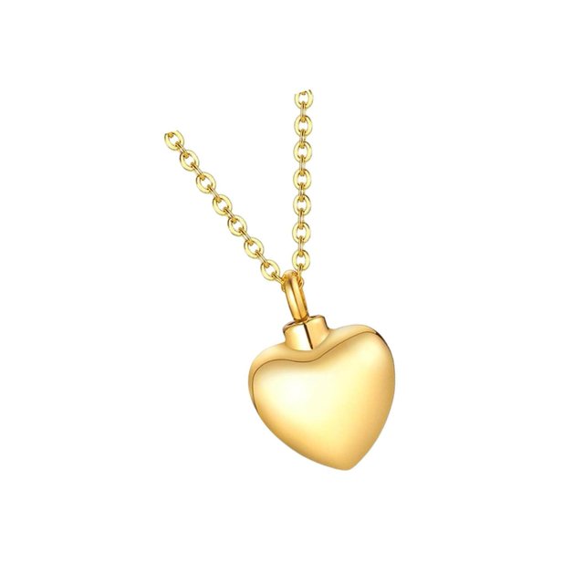 Collier d'Une Commémorative Ouvrable Mode Chiens Chats Mémoire Cœur d'Amour pour Fête Jour de l'Action de Grâce Doré
