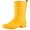 Yellow, variant on Litfun Mid Calf Rain Boots for Women Waterproof Garden Shoes, Black, Size 8