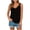 Black, variant on cocolona Tank Tops for Women Summer V Neck Sleeveless Shirts Fashion Casual Loose Solid Color Blouses
