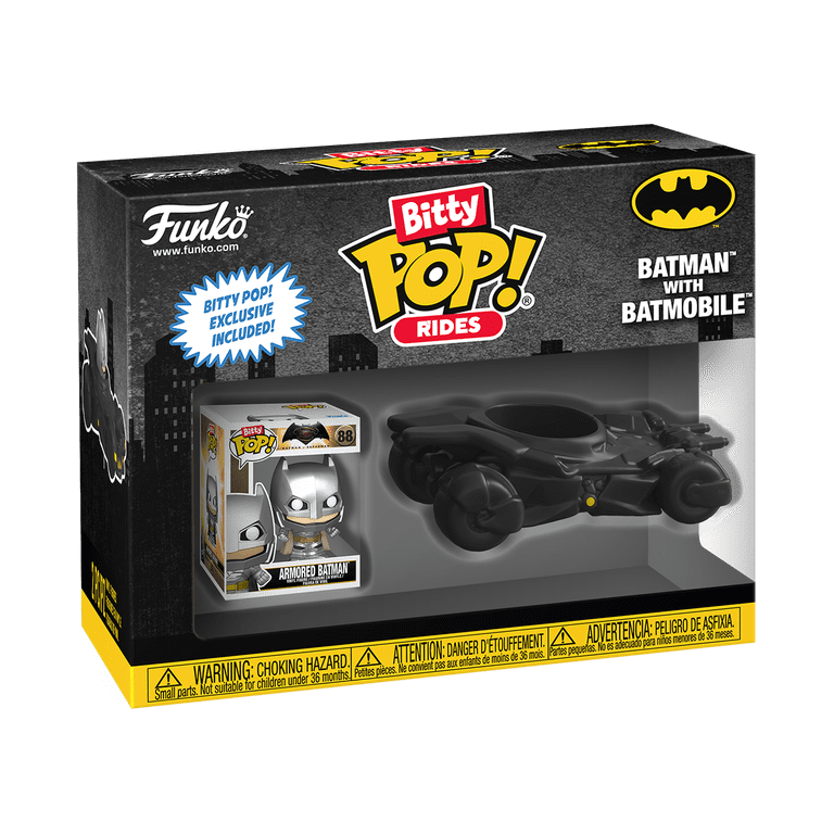 Funko Bitty POP! Ride: DC Batmobile with Batman Vinyl Mini-Figure