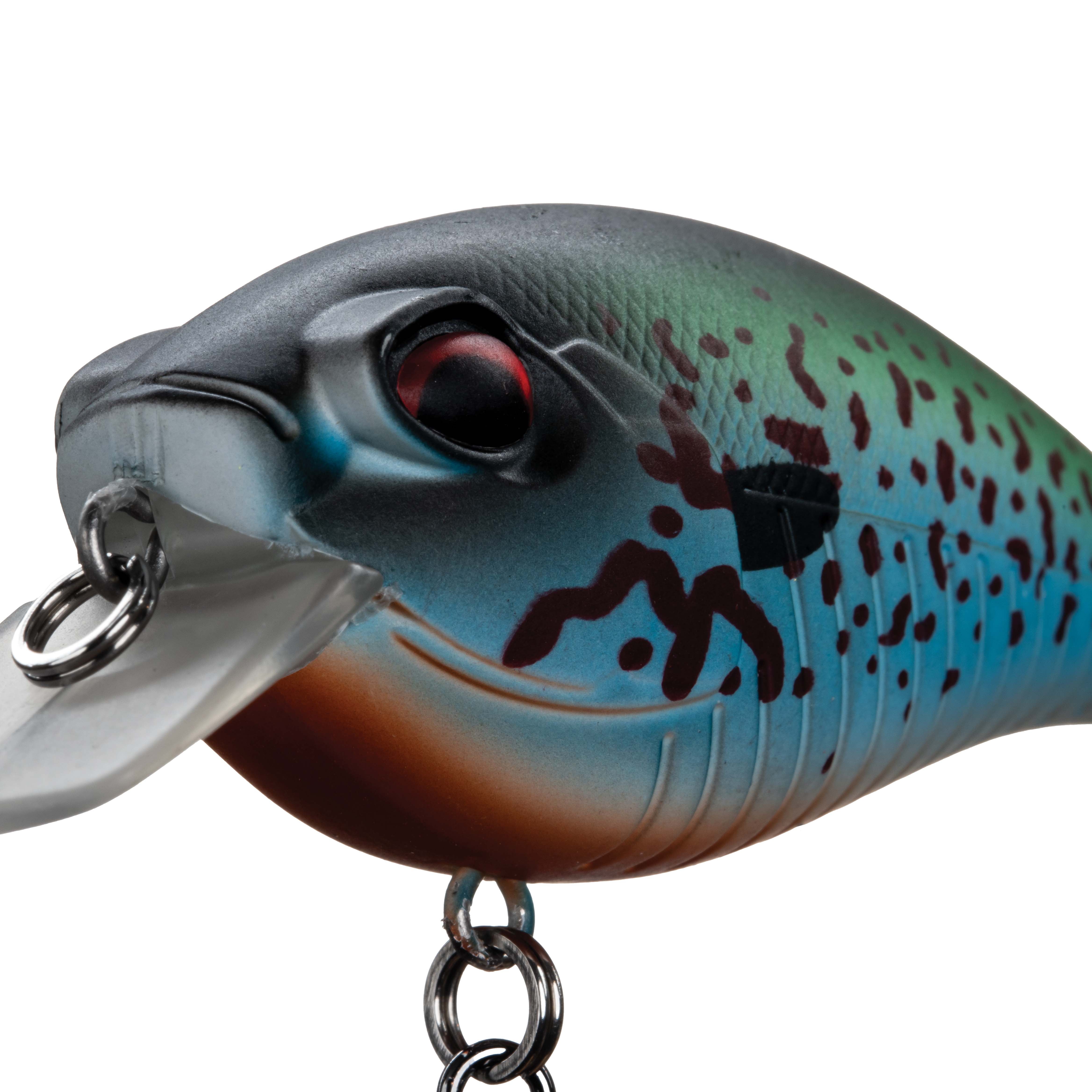 (2 pack) Ozark Trail Freshwater Squarebill Fishing Lure, Squash, 3/8 oz