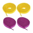 thumbnail image 1 of Cordones para patines Sharpla 2 pares Morado + Amarillo, 1 of 8