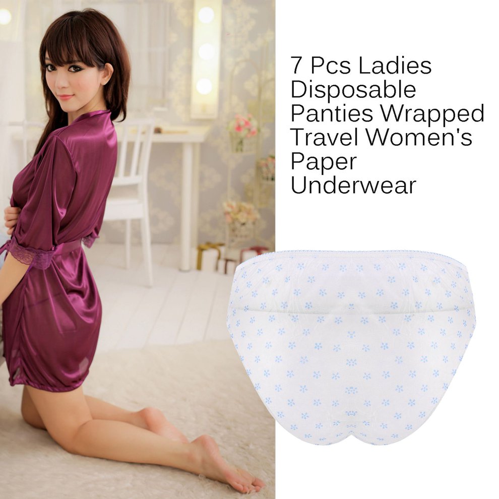 paper panties for travel