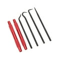 2 Sets O Ring Pick Carbon Steel Easy To Grip Efficient Fast Oil Seal 2-sets-o-ring-pick-carbon-steel-easy-to-grip-efficient-fast-oil-seal