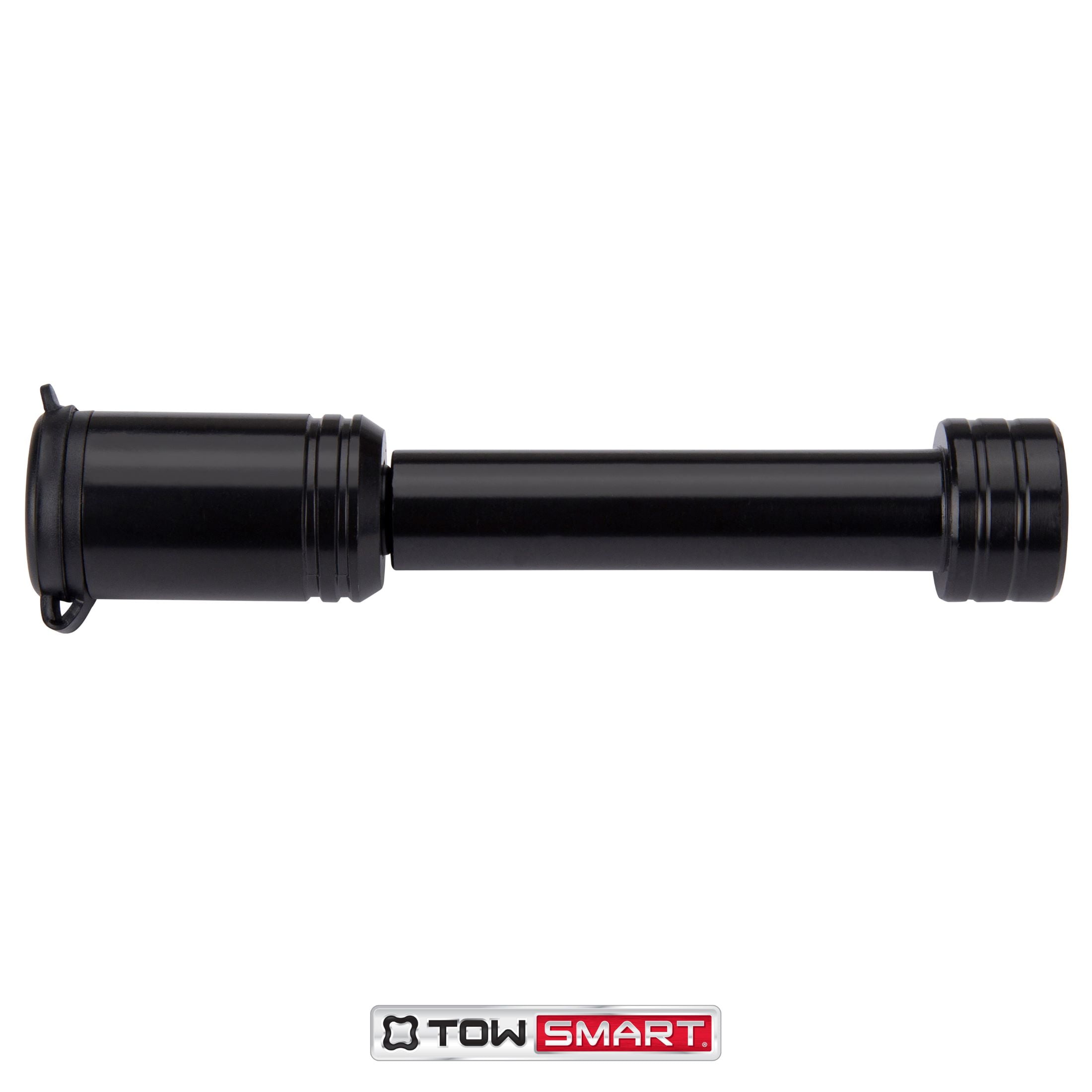 TowSmart 5/8 in. Barrel Style Receiver Lock, Black Powder Coat, 7278