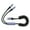 Type C straight, variant on Efficiency 2Port Type C Charging Cable with Data Syncing USB C to USB Cable for Phones, Tablets,Stretchable Spring Cable