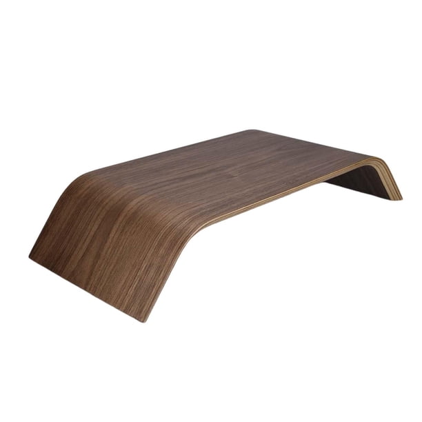 Soporte para monitor Soporte para monitor Soporte de madera para elevación Robusto y práctico madera de nogal