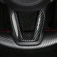 thumbnail image 2 of For MAZDA 3 6 CX5 CX9 Carbon Fiber Style ABS steering wheel center trim cover, 2 of 8
