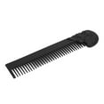 thumbnail image 4 of Pocket Metal Comb, Sturdy Pocket Beard Comb Skull Pattern  For Daily Use Gold,Silver,Black, 4 of 8