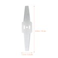 thumbnail image 4 of WORGEOUS 5pcs Metal Hierba Cuerda Trimmer Cuchillas Cortacésped Mower Reemplazo Trimmer Herramienta, 4 of 8