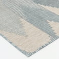thumbnail image 5 of Loomaknoti Melbourne Thistle 5' x 7' Chevron Indoor/Outdoor Area Rug , Blue, 5 of 8