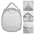 thumbnail image 6 of Worgeous Foldable Laundry Hamper Fine Mesh Breathable Clothes Basket Home Laundry Organizer, 6 of 10
