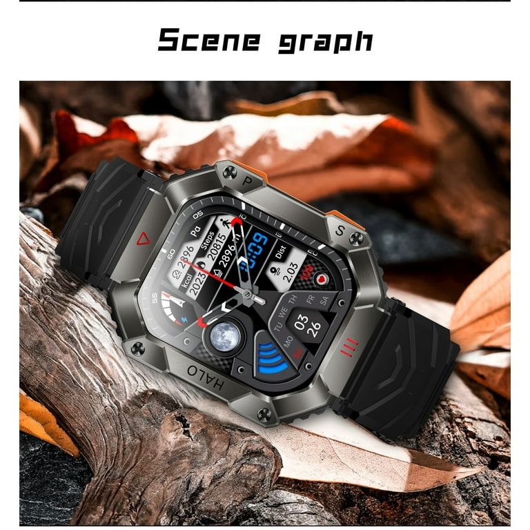 Wholesale Smart Watch: NFC, GPS, True Buckles, Sport Design Watch CX800Max  for iOS, Android (Black)