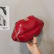 thumbnail image 1 of Bolso de mujer Bolso de labios distintivo de moda Bolso bandolera mini de moda Bolso de hombro con cadena, 1 of 6