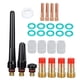 thumbnail image 4 of Kit De Portaelectrodos, Modelos Múltiples Piezas De Soldadura TIG De Fácil Reemplazo Plasticidad Para WP-17 WP-18 WP-26 ANGGREK Otros, 4 of 8