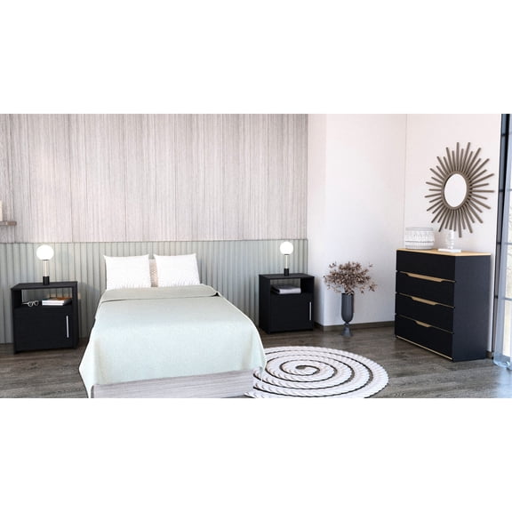 3-Piece Bedroom Set with Detailed Assembly Instructions / Hassle-Free Bedroom Setup