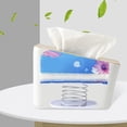 thumbnail image 3 of Billuyoard Estuche para pañuelos de baño con resorte automático para fácil acceso y organización Almacenamiento y organización del hogar, 3 of 6