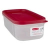Rubbermaid 1776470 Dry Food Storage, 5 Cup, Clear Base