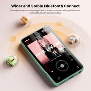 Innioasis 160GB MP3 Player with Bluetooth and WiFi, Music Player 4 MP4 MP3 Player for Kids with Parental Controls (Green White)