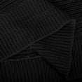 thumbnail image 6 of Turilly Sweaters for Women Solid Round Neck Knitwear Women's Elegant 3/4 Sleeve Sweater Comfortable Top Shirt, 6 of 6