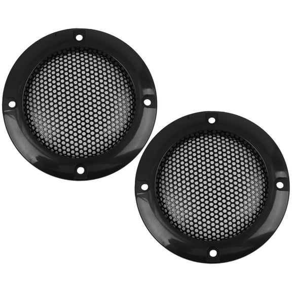 Unique Bargains 2pcs 2" Car Speakers Cover Mesh Sub Woofer Subwoofer Grill Protector