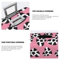thumbnail image 3 of Haiem heart with cow Pattern Luggage Cover Printed Suitcase Covers for Luggage Elastic Washable Suitcase Protector Fits 18-32 Inch Luggage-Small, 3 of 7