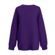 thumbnail image 4 of Blusas para mujer,Blusa de mujer con degradado, manga larga, bolsillos, cuello redondo, informal, suave, para estar en casa, sopatenor, 4 of 7