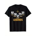 thumbnail image 2 of Playera Hombre The LabelFootball Retro Pittsburgh Legends Signature Lettering Casual Men's T-Shirt, Crew Neck Short Sleeves, 100% CottonFather's Day, Mother's Day, New Year, Spring Festival, Valenti, 2 of 7