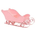 thumbnail image 2 of Santa Sleigh Christmas Decor Sleigh Sculpture for Table Top Holiday Home Decorations, Christmas Sleigh Desktop Sleigh Figurine Xmas Santa Sleigh Container, 2 of 9